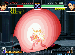 King of Fighters 2002 screenshot 4 for Sega Dreamcast